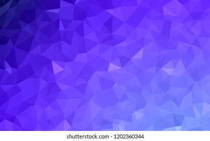 Light Pink, Blue vector shining triangular cover. A completely new color illustration in a polygonal style. A new texture for your web site.