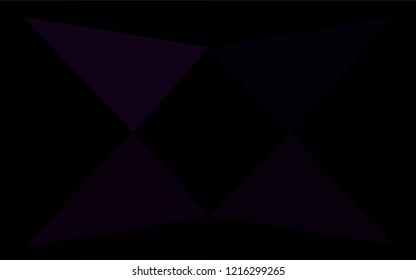 Light Pink, Blue vector shining hexagonal background. Colorful abstract illustration with gradient. The textured pattern can be used for background.