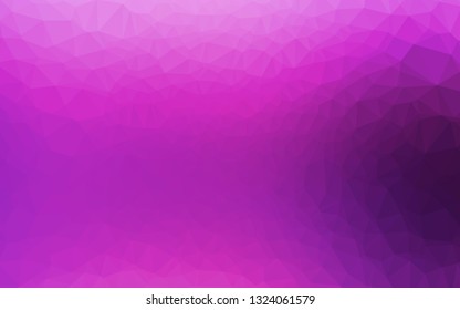 Light Pink, Blue vector shining triangular pattern. A completely new color illustration in a vague style. Completely new design for your business.