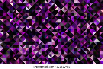 Light Pink, Blue vector shining triangular template. Brand-new colored illustration in blurry style with gradient. The template can be used as a background for cell phones.