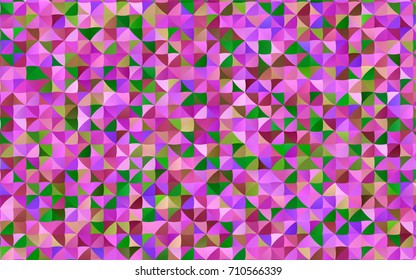 Light Pink, Blue vector shining triangular pattern. Colorful abstract illustration with gradient. A completely new design for your business.
