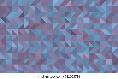 Light Pink, Blue vector shining triangular pattern. An elegant bright illustration with gradient. The completely new template can be used for your brand book.