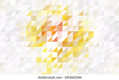 Light Pink, Blue vector of small triangles on white background. Illustration of abstract texture of triangles. Pattern design for banner, poster, cover.