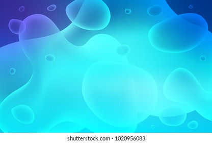 Light Pink, Blue vector template with liquid shapes. Modern gradient abstract illustration with bandy lines. Textured wave pattern for backgrounds.