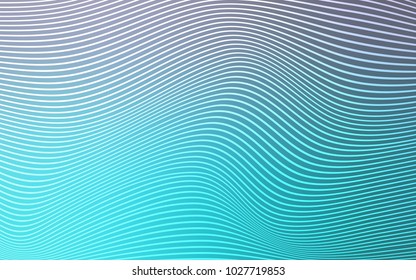 Light Pink, Blue vector template with abstract lines. Colorful illustration in abstract cranked style with gradient. A completely new template for your business design.