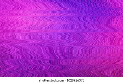 Light Pink, Blue vector template with abstract lines. An elegant bright illustration with gradient. Textured wave pattern for backgrounds.