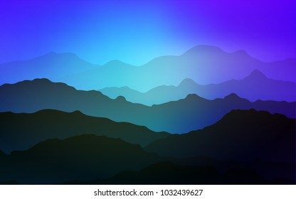 Light Pink, Blue vector template with bubble shapes. A vague circumflex abstract illustration with gradient. Pattern for your business design.