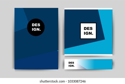 Light Pink, Blue vector template for landing pages. Booklet with textbox on colorful abstract background. Completely new template for your brand book.
