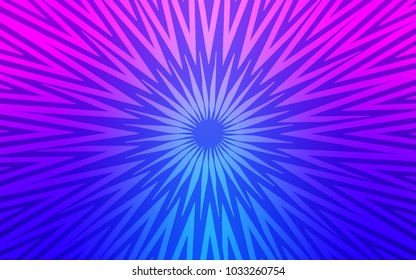 Light Pink, Blue vector template with repeated sticks. Lines on blurred abstract background with gradient. The pattern for ad, booklets, leaflets.