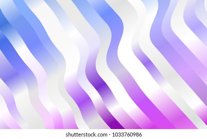 Light Pink, Blue vector template with lava shapes. Creative geometric illustration in marble style with gradient. The best blurred design for your business.