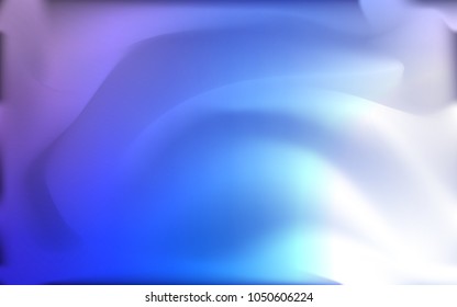 Light Pink, Blue vector template with bent lines. Colorful abstract illustration with gradient lines. Brand-new design for your ads, poster, banner.