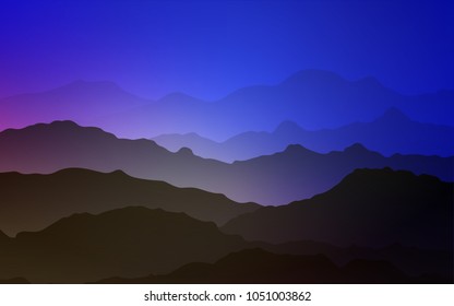 Light Pink, Blue vector template with abstract circles. Colorful abstract illustration with gradient lines. A completely new template for your business design.