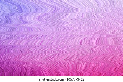 Light Pink, Blue vector template with lava shapes. Shining crooked illustration in marble style. A completely new marble design for your business.