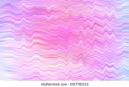 Light Pink, Blue vector template with bubble shapes. Glitter abstract illustration with wry lines. Marble design for your web site.