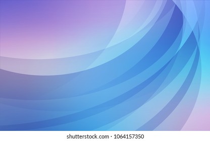 Light Pink, Blue vector template with liquid shapes. Geometric illustration in marble style with gradient.  A completely new memphis design for your business.