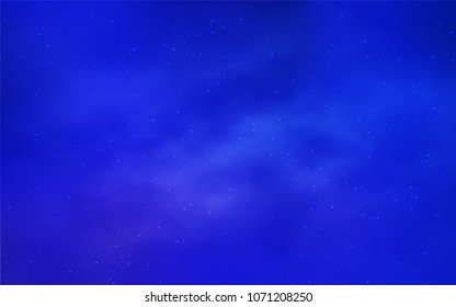 Light Pink, Blue vector template with space stars. Blurred decorative design in simple style with galaxy stars. Smart design for your business advert.