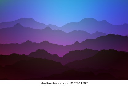 Light Pink, Blue vector template with bubble shapes. Shining illustration, which consist of blurred lines, circles. New composition for your brand book.