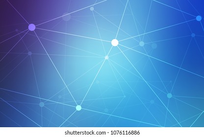Light Pink, Blue vector template with circles, triangles. Modern abstract colorful illustration with spheres and lines. Beautiful design for your business advert.