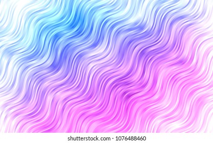 Light Pink, Blue vector template with bubble shapes. A sample with blurred bubble shapes. Marble style for your business design.