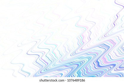 Light Pink, Blue vector template with repeated sticks. Lines on blurred abstract background with gradient. Pattern for ads, posters, banners.