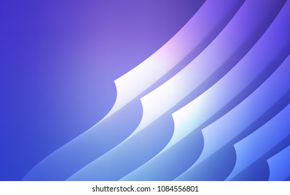Light Pink, Blue vector template with repeated sticks. Lines on blurred abstract background with gradient. Pattern for your busines websites.