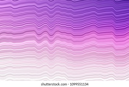 Light Pink, Blue vector template with bubble shapes. A sample with blurred bubble shapes. The template for cell phone backgrounds.