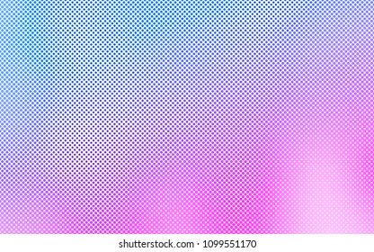 Light Pink, Blue vector  template with circles. Beautiful colored illustration with blurred circles in nature style. Beautiful design for your business natural advert.