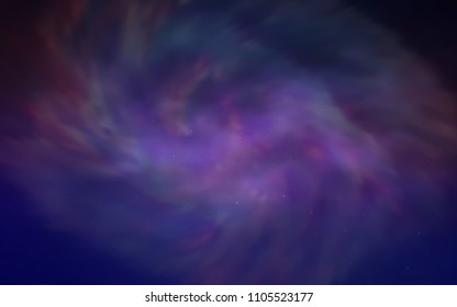Light Pink, Blue vector template with space stars. Modern abstract illustration with Big Dipper stars. Pattern for astrology websites.