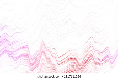 Light Pink, Blue vector template with bent ribbons. Colorful illustration in abstract marble style with gradient. A completely new memphis design for your business.