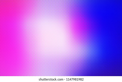 Light Pink, Blue vector template with circles. Illustration with set of shining colorful abstract circles. Pattern can be used for ads, leaflets.