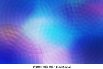 Light Pink, Blue vector template with circles. Glitter abstract illustration with blurred drops of rain. Pattern can be used as texture of wallpapers.