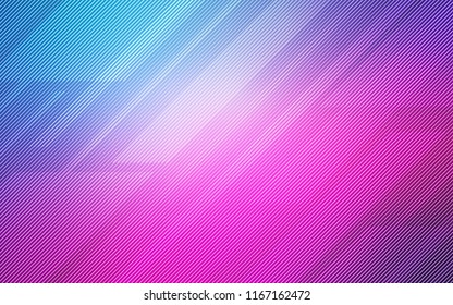 Light Pink, Blue vector template with repeated sticks. Blurred decorative design in simple style with lines. Pattern for ads, posters, banners.