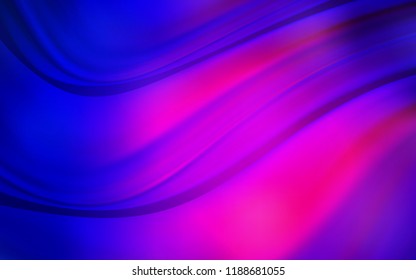 Light Pink, Blue vector template with bubble shapes. Creative geometric illustration in marble style with gradient. A completely new template for your business design.
