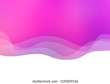 Light Pink, Blue vector template with bubble shapes. Modern gradient abstract illustration with bandy lines. Marble design for your web site.