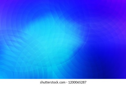 Light Pink, Blue vector template with circles. Illustration with set of shining colorful abstract circles. Pattern can be used as texture of wallpapers.