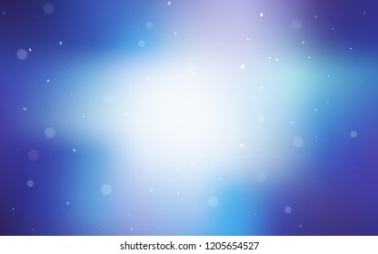 Light Pink, Blue vector template with circles. Modern abstract illustration with colorful water drops. Pattern can be used as texture of wallpapers.