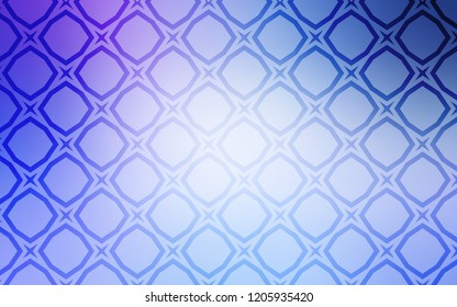Light Pink, Blue vector template with sky stars. Modern geometrical abstract illustration with stars. Pattern for websites, landing pages.