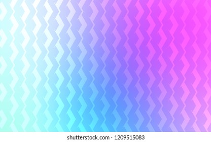 Light Pink, Blue vector template with repeated sticks. Blurred decorative design in simple style with lines. Pattern for ads, posters, banners.