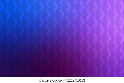 Light Pink, Blue vector template with repeated sticks. Colorful shining illustration with lines on abstract template. Smart design for your business advert.