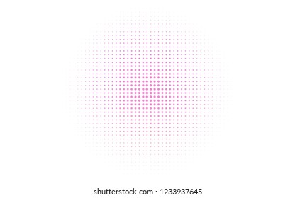 Light Pink, Blue vector template with circles. Blurred bubbles on abstract background with colorful gradient. Pattern for ads, booklets.