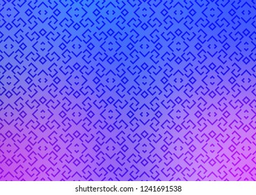 Light Pink, Blue vector template with repeated sticks. Shining colored illustration with narrow lines. Smart design for your business advert.