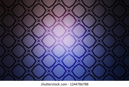 Light Pink, Blue vector template with sky stars. Decorative illustration with stars on abstract template. Pattern for websites, landing pages.