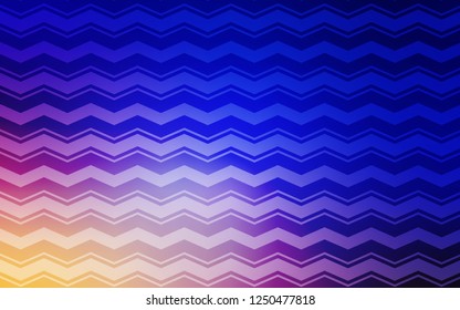 Light Pink, Blue vector template with repeated sticks. Lines on blurred abstract background with gradient. Template for your beautiful backgrounds.