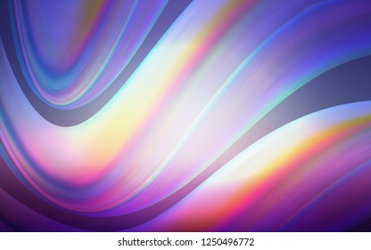 Light Pink, Blue vector template with bubble shapes. Shining illustration, which consist of blurred lines, circles. A completely new memphis design for your business.