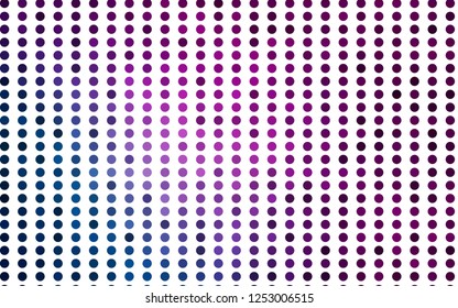 Light Pink, Blue vector template with circles. Abstract illustration with colored bubbles in nature style. Pattern of water, rain drops.