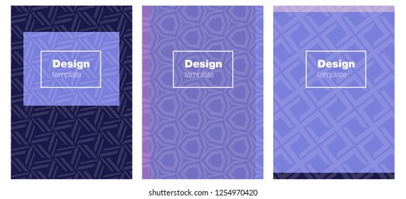 Light Pink, Blue vector template for journals. Booklet with textbox on colorful abstract background. Completely new template books.
