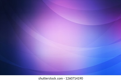 Light Pink, Blue vector template with bubble shapes. A sample with blurred bubble shapes. Brand-new design for your ads, poster, banner.