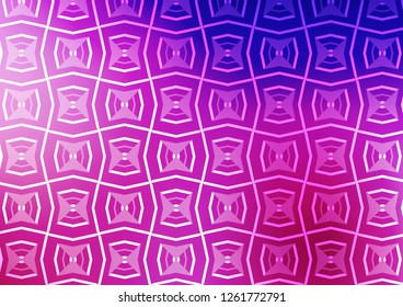 Light Pink, Blue vector template with repeated sticks. Shining colored illustration with narrow lines. Backdrop for TV commercials.