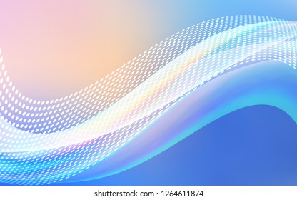Light Pink, Blue vector template with circles, triangles. Modern abstract colorful illustration with spheres and lines. Design for poster, banner of websites.