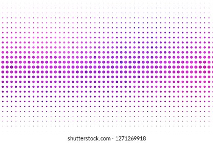 Light Pink, Blue vector template with circles. Beautiful colored illustration with blurred circles in nature style. Pattern of water, rain drops.